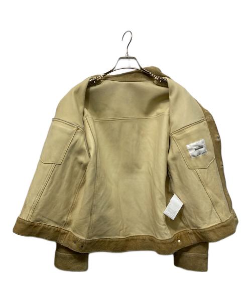 NEIGHBORHOOD（ネイバーフッド）NEIGHBORHOOD (ネイバーフッド) SUEDE JACKET ベージュ サイズ:Mの古着・服飾アイテム