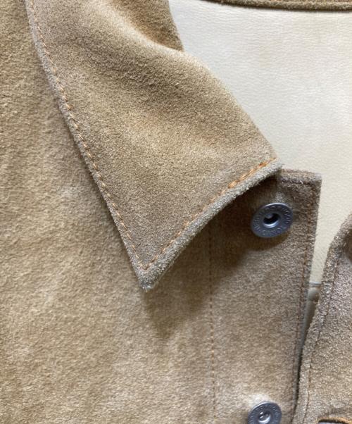 NEIGHBORHOOD（ネイバーフッド）NEIGHBORHOOD (ネイバーフッド) SUEDE JACKET ベージュ サイズ:Mの古着・服飾アイテム