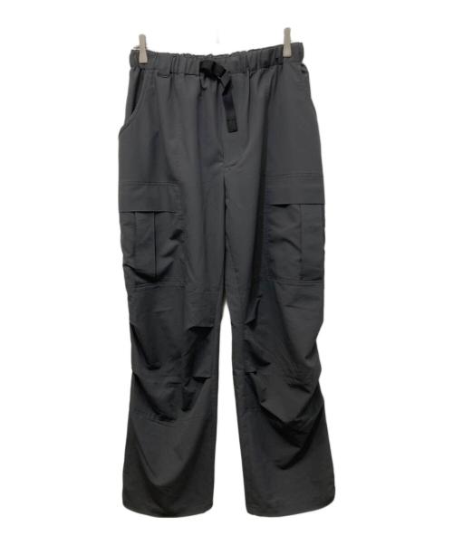 N.HOOLYWOOD（エヌ ハリウッド）N.HOOLYWOOD (エヌ ハリウッド) WEBBING BELT CARGO PANTS グレー サイズ:SIZE 36の古着・服飾アイテム