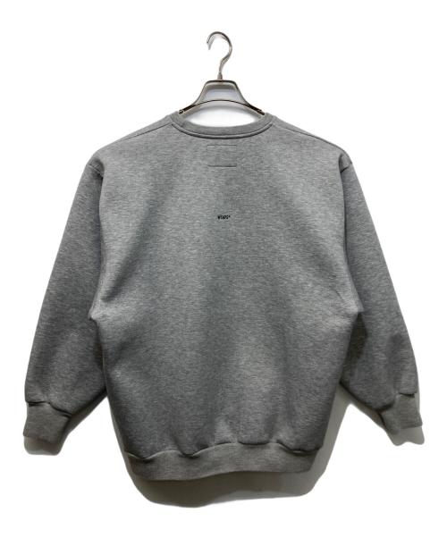 WTAPS（ダブルタップス）WTAPS (ダブルタップス) WOUND / SWEATER / RAPO. SIGN グレー サイズ:SIZE 02の古着・服飾アイテム