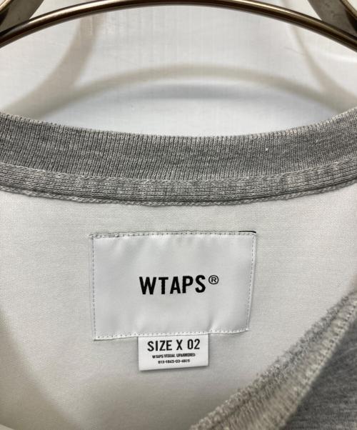 WTAPS（ダブルタップス）WTAPS (ダブルタップス) WOUND / SWEATER / RAPO. SIGN グレー サイズ:SIZE 02の古着・服飾アイテム