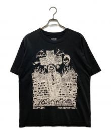 BABYLONE×NEIGHBORHOOD（バビロン×ネイバーフッド）の古着「Tシャツ」｜ブラック