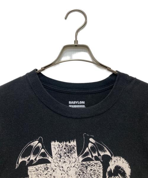 BABYLONE（バビロン）BABYLONE (バビロン) NEIGHBORHOOD (ネイバーフッド) Tシャツ ブラック サイズ:Mの古着・服飾アイテム