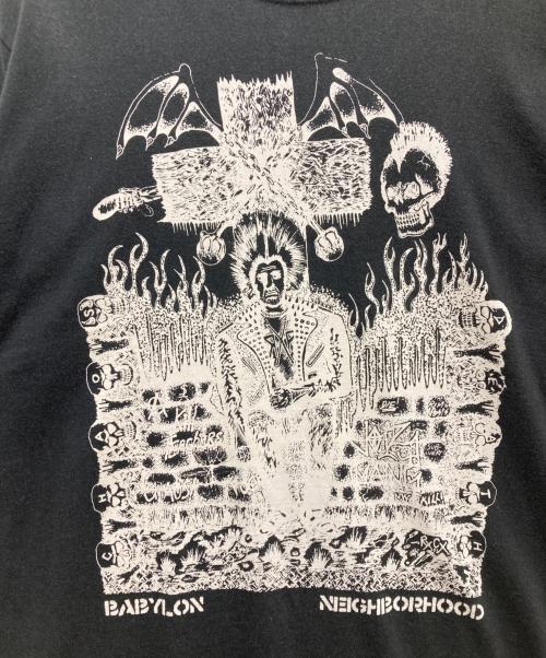BABYLONE（バビロン）BABYLONE (バビロン) NEIGHBORHOOD (ネイバーフッド) Tシャツ ブラック サイズ:Mの古着・服飾アイテム