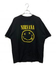 NEIGHBORHOOD（ネイバーフッド）の古着「NIRVANA プリントTシャツ」｜ブラック