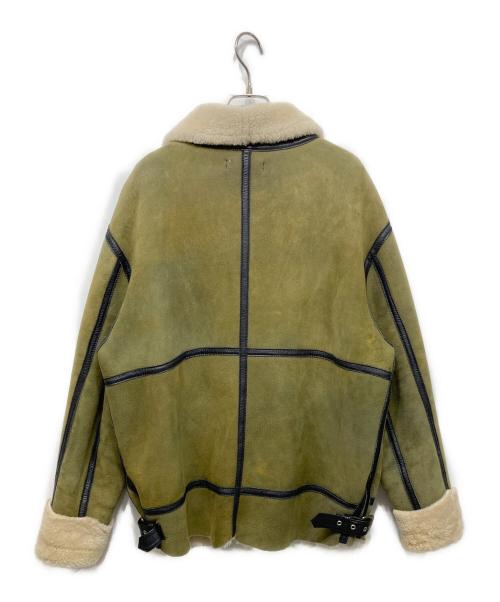 LABRAT（ラブラット）LABRAT (ラブラット) ムートンジャケット カーキ サイズ:Ⅿの古着・服飾アイテム