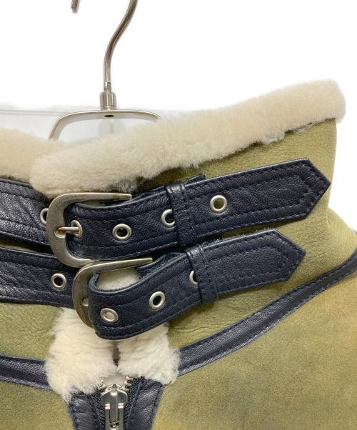 LABRAT（ラブラット）LABRAT (ラブラット) ムートンジャケット カーキ サイズ:Ⅿの古着・服飾アイテム