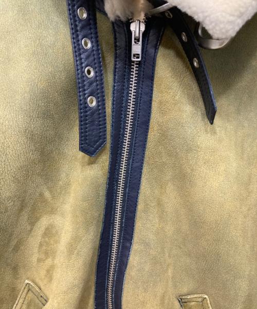 LABRAT（ラブラット）LABRAT (ラブラット) ムートンジャケット カーキ サイズ:Ⅿの古着・服飾アイテム