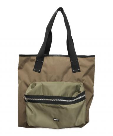 中古・古着通販】sacai (サカイ) Pocket Tote Bag Large カーキ