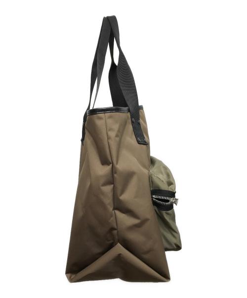 sacai（サカイ）sacai (サカイ) Pocket Tote Bag Large カーキの古着・服飾アイテム