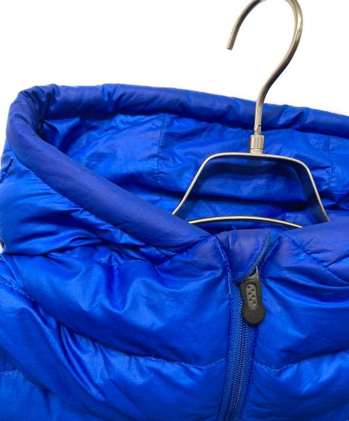 Patagonia（パタゴニア）Patagonia (パタゴニア) ダウンセーターフルジップフーディ ブルー サイズ:XLの古着・服飾アイテム