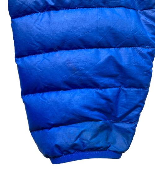 Patagonia（パタゴニア）Patagonia (パタゴニア) ダウンセーターフルジップフーディ ブルー サイズ:XLの古着・服飾アイテム