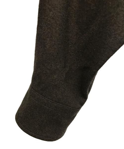 AURALEE（オーラリー）AURALEE (オーラリー) WOOL FULLING FLANNEL SHIRTS ブラウン サイズ:SIZE 4の古着・服飾アイテム