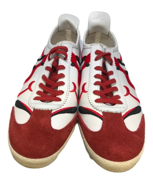 Onitsuka Tiger（オニツカタイガー）Onitsuka Tiger (オニツカタイガー) MEXICO 66 DELUXE ホワイト×レッド サイズ:42.5の古着・服飾アイテム