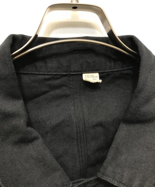 WORKERS（ワーカーズ）WORKERS (ワーカーズ) CAT DAY カバーオール ブラック サイズ:Ｌの古着・服飾アイテム
