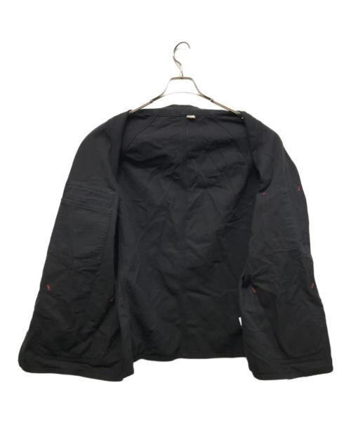 WORKERS（ワーカーズ）WORKERS (ワーカーズ) CAT DAY カバーオール ブラック サイズ:Ｌの古着・服飾アイテム