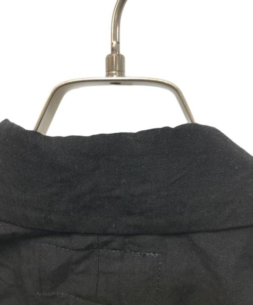 ORGUEIL（オルゲイユ）ORGUEIL (オルゲイユ) コットンリネン フレンチワークジャケット ブラック サイズ:40の古着・服飾アイテム