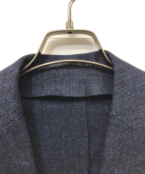 TOMORROW LAND PILGRIM（トゥモローランド ピルグリム）TOMORROW LAND PILGRIM (トゥモローランド ピルグリム) ロロピアーナ SILK AIR 2Bジャケット ネイビー サイズ:SIZE 44の古着・服飾アイテム