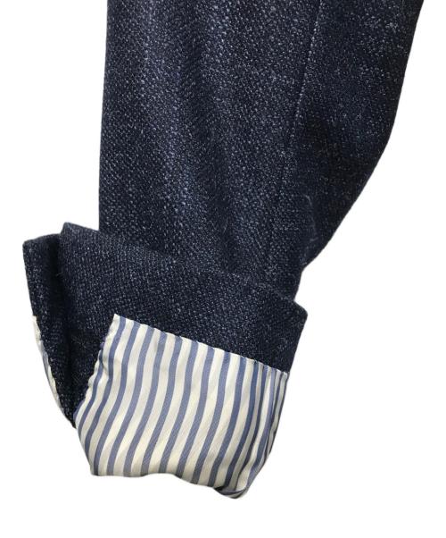 TOMORROW LAND PILGRIM（トゥモローランド ピルグリム）TOMORROW LAND PILGRIM (トゥモローランド ピルグリム) ロロピアーナ SILK AIR 2Bジャケット ネイビー サイズ:SIZE 44の古着・服飾アイテム