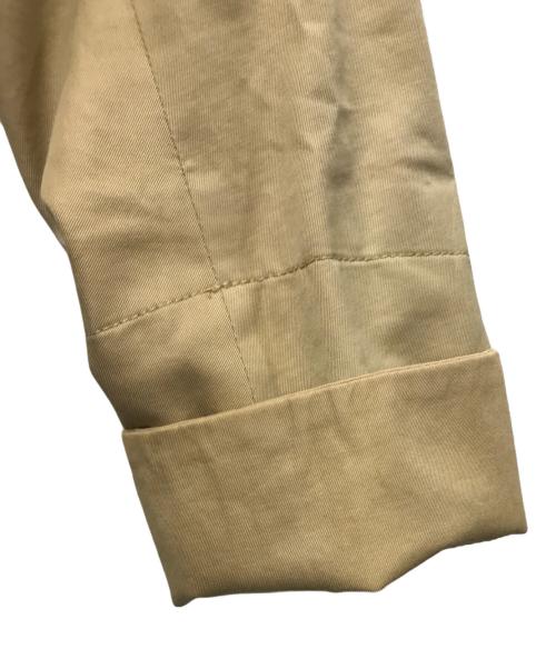 REGULATION Yohji Yamamoto（レギュレーションヨウジヤマモト）REGULATION Yohji Yamamoto (レギュレーションヨウジヤマモト) ダブルスナップ比翼トレンチコート ベージュ サイズ:SIZE 2の古着・服飾アイテム