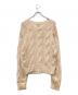 UNITED ARROWS (ユナイテッドアローズ) メランジニット ピンクベージュ サイズ:記載無し：5000円