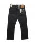 LEVI'S (リーバイス) EDIFICE (エディフィス) 別注517デニムパンツ ブラック サイズ:30 未使用品：13000円