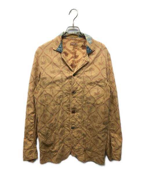 KAPITAL（キャピタル）KAPITAL (キャピタル) パームツリー柄コットンジャケット オレンジ サイズ:2の古着・服飾アイテム