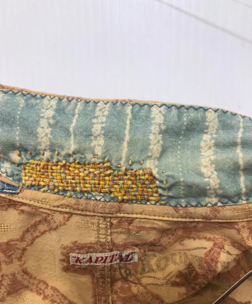 KAPITAL（キャピタル）KAPITAL (キャピタル) パームツリー柄コットンジャケット オレンジ サイズ:2の古着・服飾アイテム