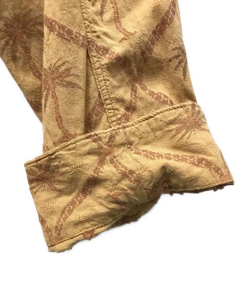 KAPITAL（キャピタル）KAPITAL (キャピタル) パームツリー柄コットンジャケット オレンジ サイズ:2の古着・服飾アイテム