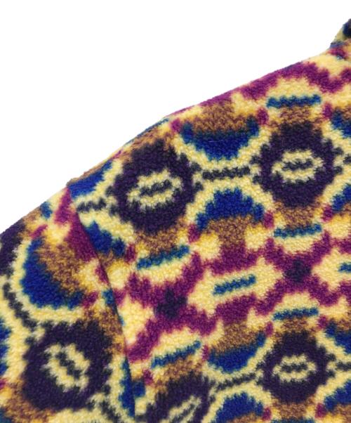 Patagonia（パタゴニア）Patagonia (パタゴニア) ウィメンズ・ライトウェイト・シンチラ・スナップT・プルオーバー ベージュ×パープル サイズ:Mの古着・服飾アイテム