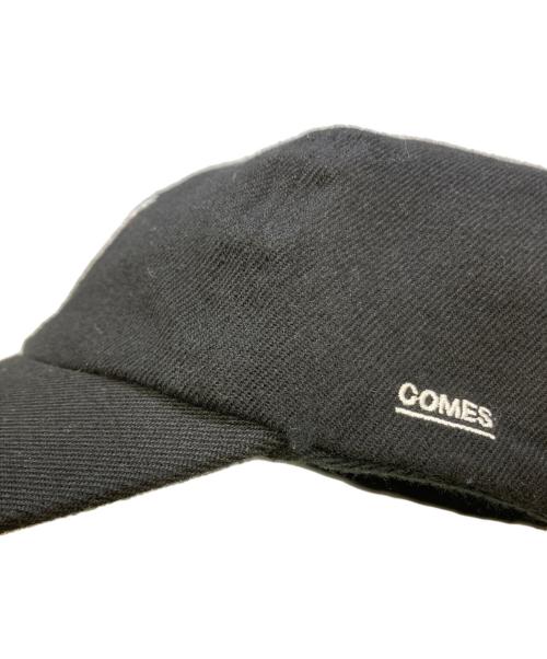 COMES AND GOES（カムズアンドゴーズ）COMES AND GOES (カムズアンドゴーズ) ウールキャップ ブラックの古着・服飾アイテム