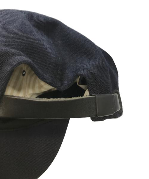 COMES AND GOES（カムズアンドゴーズ）COMES AND GOES (カムズアンドゴーズ) ウールキャップ ネイビーの古着・服飾アイテム