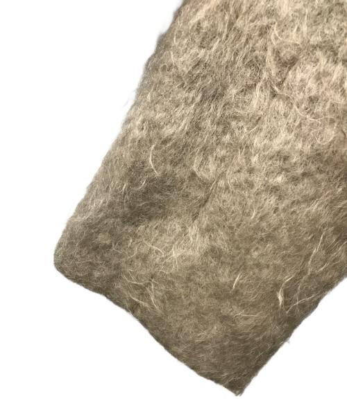 HYKE（ハイク）HYKE (ハイク) MOHAIR DOUBLE BREASTED COAT カーキ サイズ:1の古着・服飾アイテム