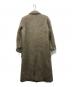 HYKE (ハイク) MOHAIR DOUBLE BREASTED COAT カーキ サイズ:1：25000円