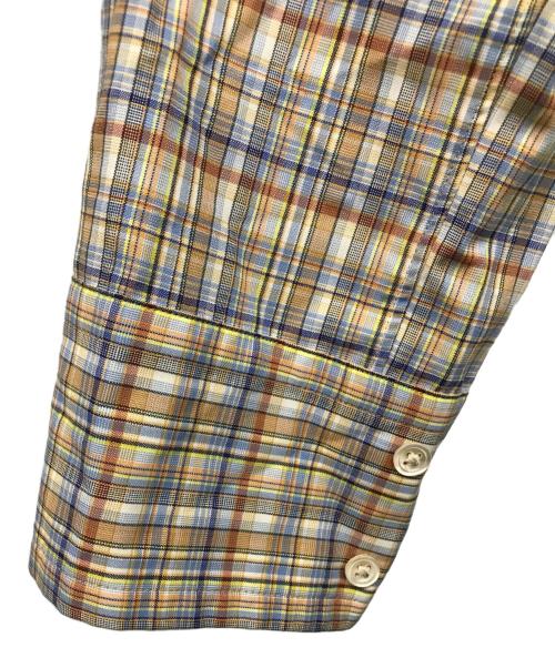 AURALEE（オーラリー）AURALEE (オーラリー) WOOL CHECK ONE PIECE ベージュ×グレー サイズ:1の古着・服飾アイテム