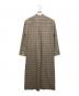 AURALEE (オーラリー) WOOL CHECK ONE PIECE ベージュ×グレー サイズ:1：15000円