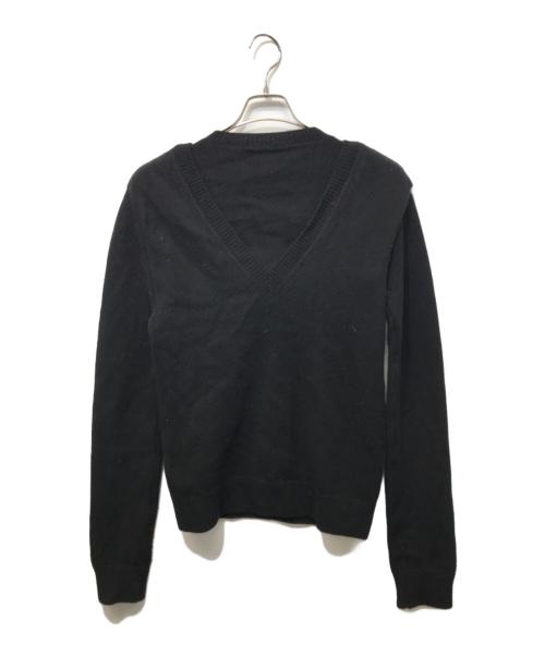 BOTTEGA VENETA（ボッテガベネタ）BOTTEGA VENETA (ボッテガベネタ) カットアウトウールセーター ブラック サイズ:SIZE XSの古着・服飾アイテム