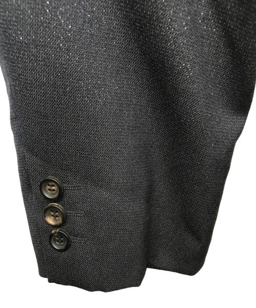 COMME des GARCONS HOMME PLUS（コムデギャルソンオムプリュス）COMME des GARCONS HOMME PLUS (コムデギャルソンオムプリュス) ショールカラーチェスターフィールドラメコート ネイビー サイズ:SIZE Mの古着・服飾アイテム