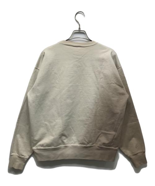 AURALEE（オーラリー）AURALEE (オーラリー) ORGANIC COTTON COMPACT SWEAT ベージュの古着・服飾アイテム