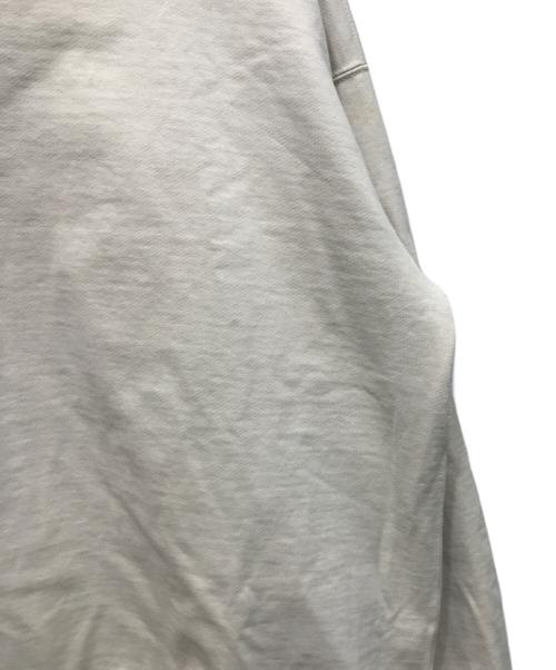 AURALEE（オーラリー）AURALEE (オーラリー) ORGANIC COTTON COMPACT SWEAT ベージュの古着・服飾アイテム