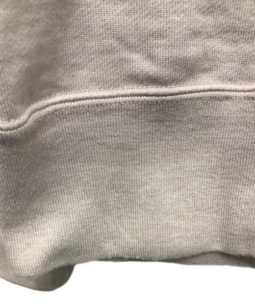 AURALEE（オーラリー）AURALEE (オーラリー) ORGANIC COTTON COMPACT SWEAT ベージュの古着・服飾アイテム