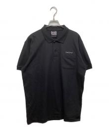 BLACK Scandal Yohji Yamamoto（ブラックスキャンダルヨウジヤマモト）の古着「ロゴ刺繍ポロシャツ」｜ブラック