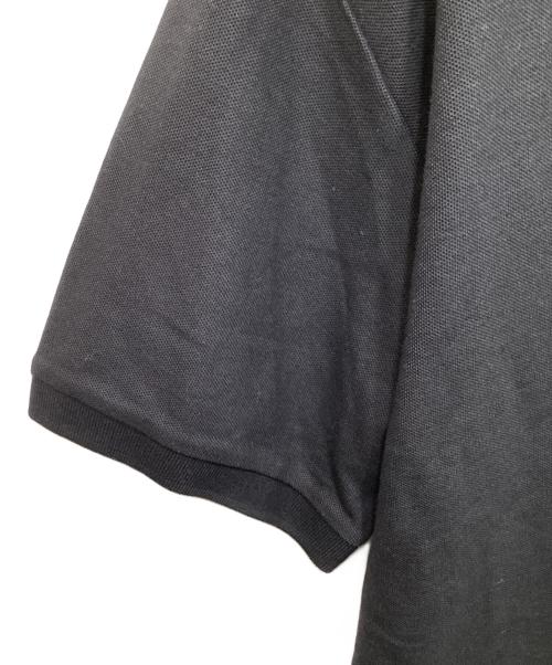 BLACK Scandal Yohji Yamamoto（ブラックスキャンダルヨウジヤマモト）BLACK Scandal Yohji Yamamoto (ブラックスキャンダルヨウジヤマモト) ロゴ刺繍ポロシャツ ブラック サイズ:４の古着・服飾アイテム