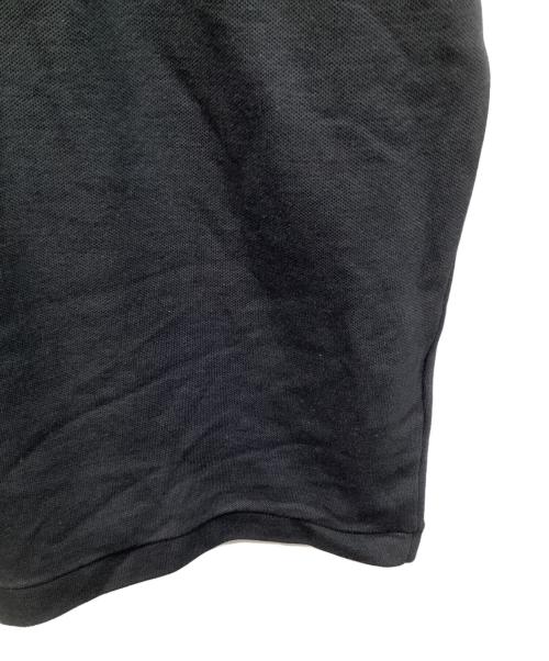 BLACK Scandal Yohji Yamamoto（ブラックスキャンダルヨウジヤマモト）BLACK Scandal Yohji Yamamoto (ブラックスキャンダルヨウジヤマモト) ロゴ刺繍ポロシャツ ブラック サイズ:４の古着・服飾アイテム