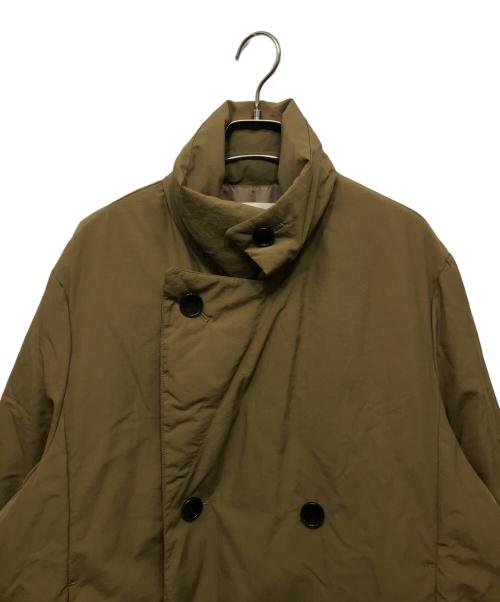 anuke（アンヌーク）anuke (アンヌーク) Standcollar Down Coat ブラウン サイズ:36の古着・服飾アイテム