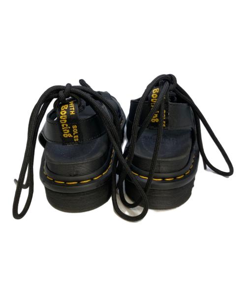 Dr.Martens（ドクターマーチン）Dr.Martens (ドクターマーチン) レースアップサンダル ブラック サイズ:24cmの古着・服飾アイテム