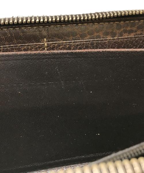 GUCCI（グッチ）GUCCI (グッチ) ラウンドジップウォレット ベージュの古着・服飾アイテム