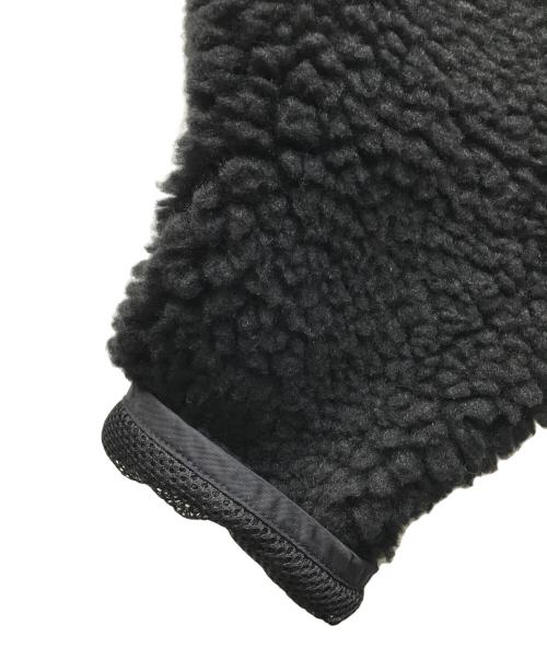 HYKE（ハイク）HYKE (ハイク) フェイクシアリングコート ブラック サイズ:Mの古着・服飾アイテム