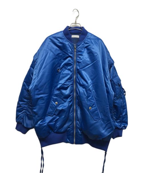MAISON SPECIAL（メゾンスペシャル）MAISON SPECIAL (メゾンスペシャル) 2WAYオーバーシルエットMA-1 ブルー サイズ:Freeの古着・服飾アイテム