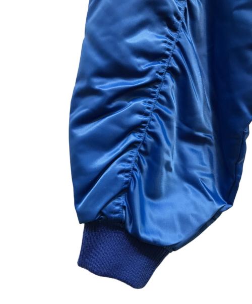 MAISON SPECIAL（メゾンスペシャル）MAISON SPECIAL (メゾンスペシャル) 2WAYオーバーシルエットMA-1 ブルー サイズ:Freeの古着・服飾アイテム